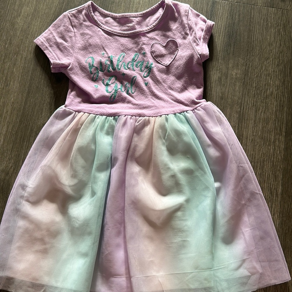 Birthday girl dress 4T
